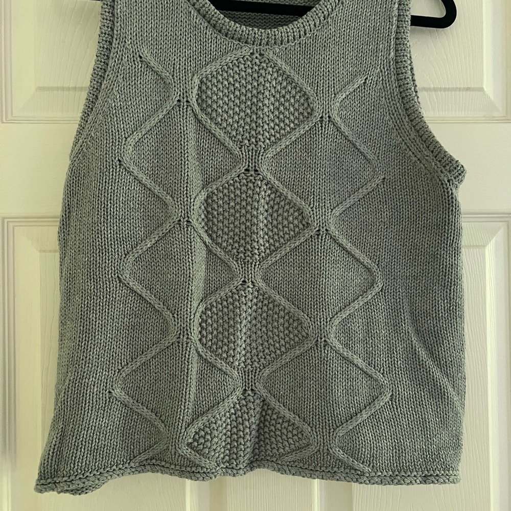 Banana Republic Gray Crew Neck Sweater
